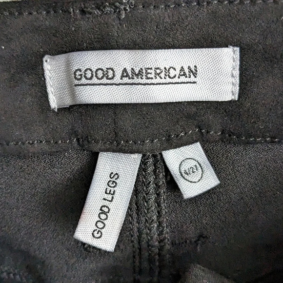 Good American GOOD LEGS FAUX SUEDE PANTS - Picture 4 of 7